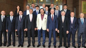 İTO Heyeti Türkiye Odalar ve Borsalar Birliği (TOBB) Başkanı Rifat Hisarcıklıoğlu’nu ziyaret etti.